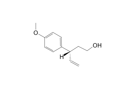 (-)-3-(4-Methoxyphenyl)pent-4-en-1-ol