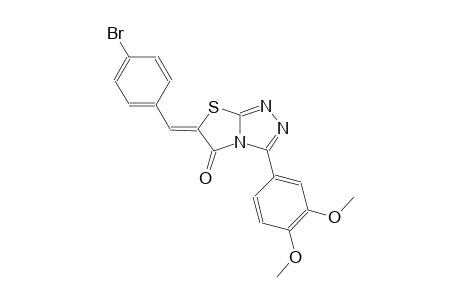 (6Z)-6-(4-bromobenzylidene)-3-(3,4-dimethoxyphenyl)[1,3]thiazolo[2,3-c][1,2,4]triazol-5(6H)-one