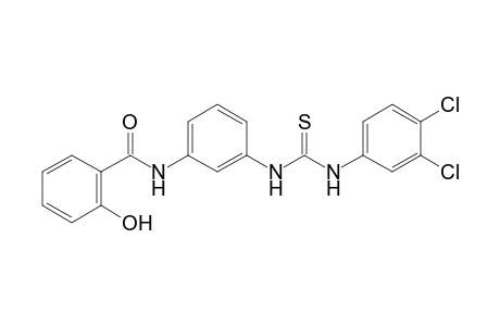 3,4-dichloro-3'-salicylamidothiocarbanilide