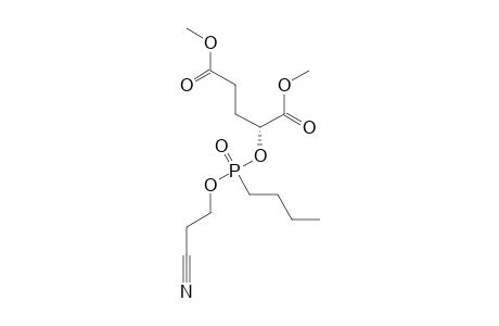 (+)-P-2-(S)-[2-CYANOETHOXY-(N-BUTYL)-PHOSPHINOYLOXY]-PENTANEDIOIC-ACID-DIMETHYLESTER