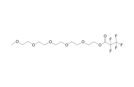 2-[2-[2-[2-(2-Methoxyethoxy)ethoxy]ethoxy]ethoxy]ethyl 2,2,3,3,3-pentafluoropropanoate