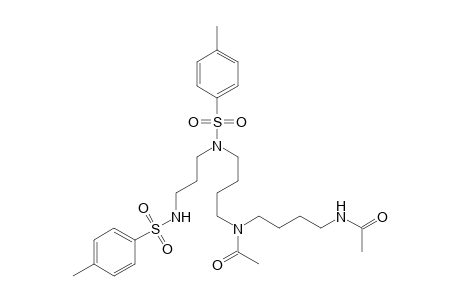 Acetamide, N,N'-[1,3-propanediylbis[[[(4-methylphenyl)sulfonyl]imino]-4,1-butane diyl]]bis-