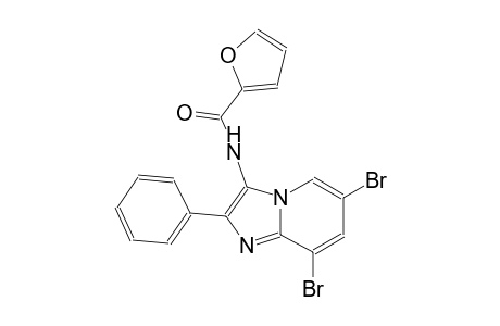 2-furancarboxamide, N-(6,8-dibromo-2-phenylimidazo[1,2-a]pyridin-3-yl)-