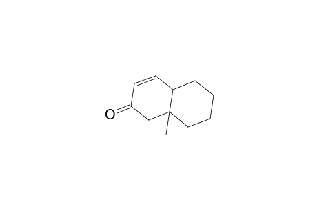 2(1H)-Naphthalenone, 4a,5,6,7,8,8a-hexahydro-8a-methyl-, trans-