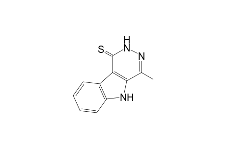 2,5-Dihydro-4-methyl-1H-pyridazino[4,5-b]indole-1-thione