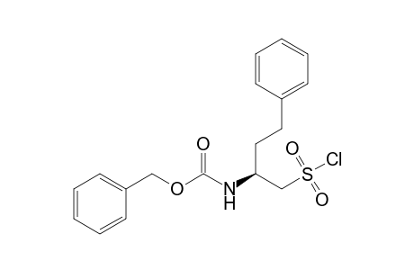(S)-2-Benzyloxycarbonylamino-4-phenylbutane-1-sulfonyl chloride