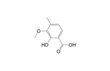 2-Hydroxy-3-methoxy-4-methyl-benzoic acid