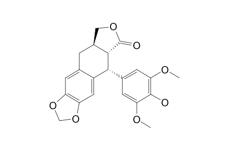 4'-DEMETHYLDEOXYPODOPHYLLOTOXIN