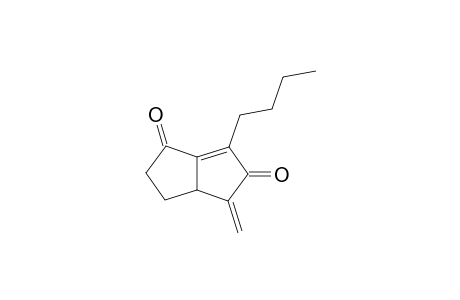 6-Butyl-2,3,3a,4-tetrahydro-4-methylenepentalene-1,5-dione