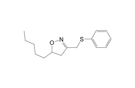 3-Phenylthiomethyl-5-n-pentyl-4,5-dihydroisoxazole