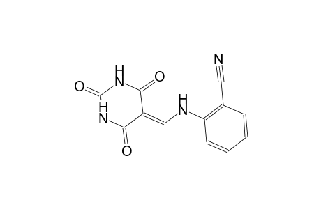 benzonitrile, 2-[[(tetrahydro-2,4,6-trioxo-5(2H)-pyrimidinylidene)methyl]amino]-