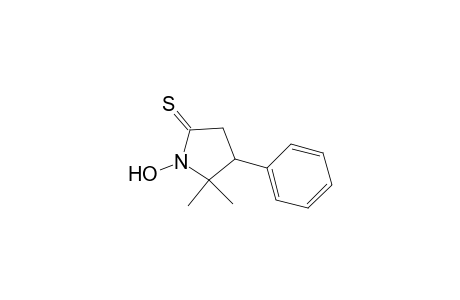 2-Pyrrolidinethione, 1-hydroxy-5,5-dimethyl-4-phenyl-