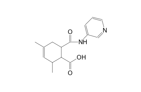 2,4-dimethyl-6-[(3-pyridinylamino)carbonyl]-3-cyclohexene-1-carboxylicacid