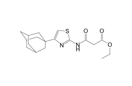 ethyl 3-{[4-(1-adamantyl)-1,3-thiazol-2-yl]amino}-3-oxopropanoate