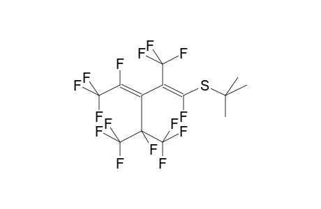 (Z,E)-TERT-BUTYL-PERFLUORO-3-ISOPROPYL-2-METHYL-1,3-PENTADIENYLSULPHIDE