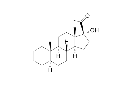 17.alpha.-Hydroxy-5.alpha.-pregnan-20-one