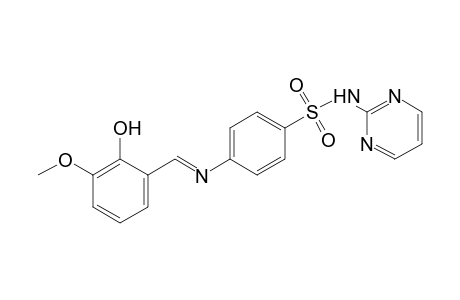 N4-(3-methoxysalicylidene)-N one-(2-pyrimidinyl)sulfanilamide