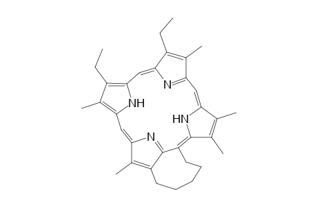 3,5-Pentano-13,17-diethyl-2,7,8,12,18-pentamethylporphrin