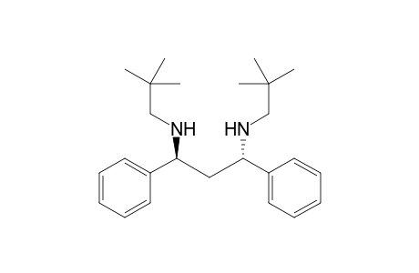 (1S,3S)-N,N'-bis(2,2-dimethylpropyl)-1,3-diphenyl-propane-1,3-diamine