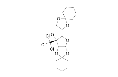 1,2:5,6-DI-O-CYCLOHEXYLIDENE-3-C-TRICHLOROMETHYL-ALPHA-D-GLUCOPYRANOSIDE