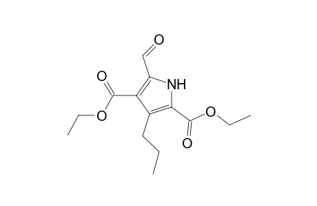 5-formyl-3-propyl-1H-pyrrole-2,4-dicarboxylic acid diethyl ester