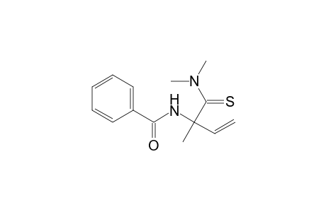 N-[1-(dimethylamino)-2-methyl-1-sulfanylidene-but-3-en-2-yl]benzamide