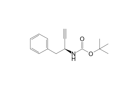 N-[(1S)-1-benzylprop-2-ynyl]carbamic acid tert-butyl ester