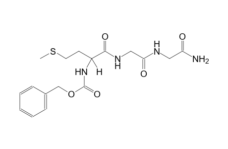 benzyl (1S)-1-[({2-[(2-amino-2-oxoethyl)amino]-2-oxoethyl}amino)carbonyl]-3-(methylsulfanyl)propylcarbamate