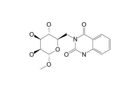 METHYL-6-(N(3))-QUINAZOLINEDIONYL-6-DEOXY-ALPHA-D-MANNOPYRANOSIDE