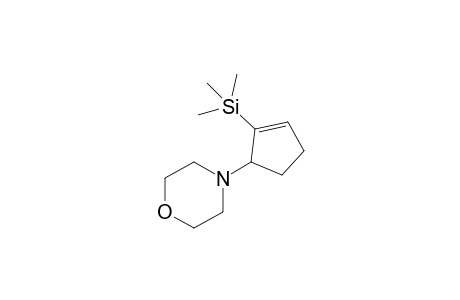 3-(N-Morpholinyl)-2-trimethylsilyl-1-cyclopentene
