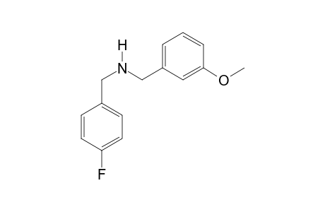 1-(4-Fluorophenyl)-N-(3-methoxybenzyl)methylamine