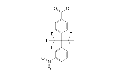 2-(3-NITROPHENYL)-2-(4-CARBOXYPHENYL)-PERFLUOROPROPANE