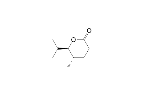 (5S,6R)-5-methyl-6-propan-2-yl-2-oxanone