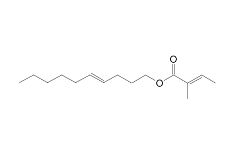 (4E)-Decenyl tiglate