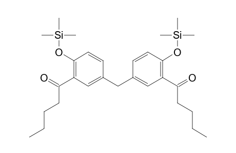 1-Pentanone, 1,1'-[methylenebis[6-[(trimethylsilyl)oxy]-3,1-phenylene]]bis-