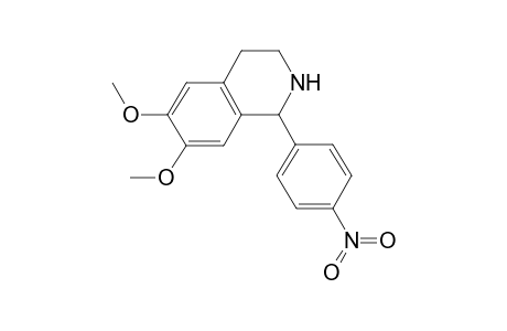 6,7-Dimethoxy-1-(4-nitrophenyl)-1,2,3,4-tetrahydroisoquinoline