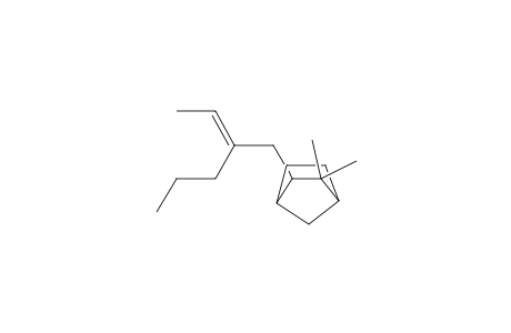 Bicyclo[2.2.1]heptane, 3-(2-ethylidenepentyl)-2,2-dimethyl-, endo-