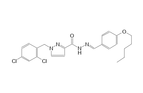 1-(2,4-dichlorobenzyl)-N'-{(E)-[4-(pentyloxy)phenyl]methylidene}-1H-pyrazole-3-carbohydrazide