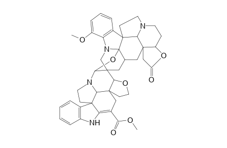 Vobtusine, 2'-deoxy-2',8-epoxy-21'-oxo-, (7.beta.,8R)-