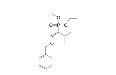 (E)-DIETHYL-1-BENZYLOXYIMINO-2-METHYLPROPYLPHOSPHONATE