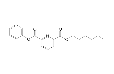 2,6-Pyridinedicarboxylic acid, hexyl 2-methylphenyl ester