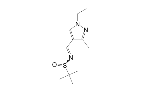 (R)-N-[(1-Ethyl-3-methyl-1H-pyrazol-4-yl)methylidene]-2-methyl-2-propanesulfinamide