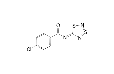 Benzamide, 4-chloro-N-5H-1,3,2,4-dithia(3-SIV)diazol-5-ylidene-