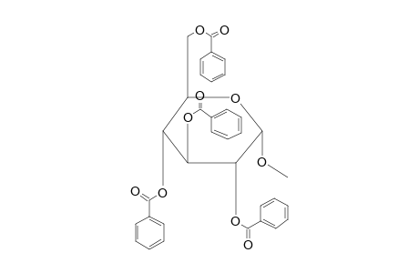 Methyl 2,3,4,6-tetra-O-benzoylhexopyranoside