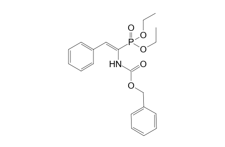 (E)-Benzyl 1-(diethoxyphosphoryl)-2-phenylvinylcarbamate