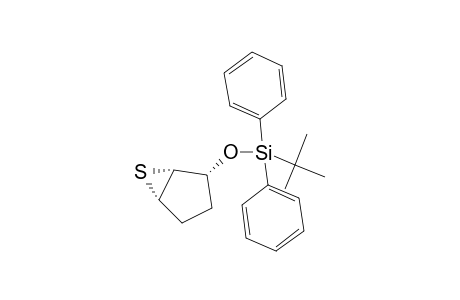 (+-)-(1SR,2SR,5RS)-tert-Butyldiphenylsilyl 6-Thiabicyclo[3.1.0]hex-2-yl ether