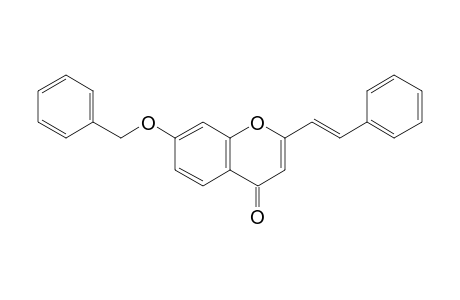 2-[(E)-2-phenylethenyl]-7-phenylmethoxy-1-benzopyran-4-one