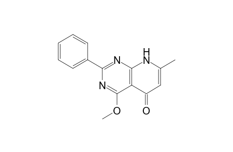 Pyrido[2,3-d]pyrimidin-5(8H)-one, 4-methoxy-7-methyl-2-phenyl-