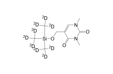 2,4(1H,3H)-Pyrimidinedione, 1,3-dimethyl-5-[[[tri(methyl-D3)silyl]oxy]methyl]-