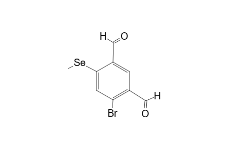 4-Bromo-6-methylselenoisophthalaldehyde